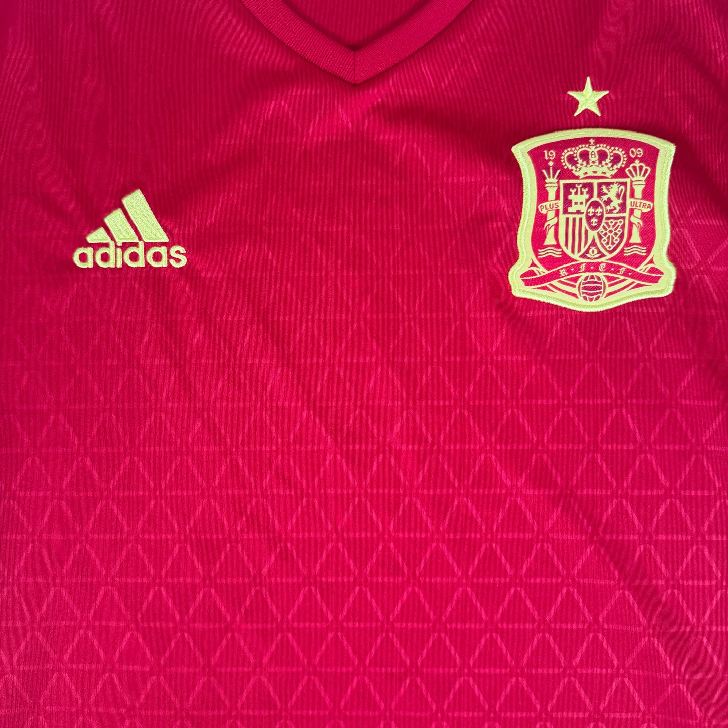 Spain 2016/2017/2018 Home Football Shirt XL – Football Shirt Kingdom