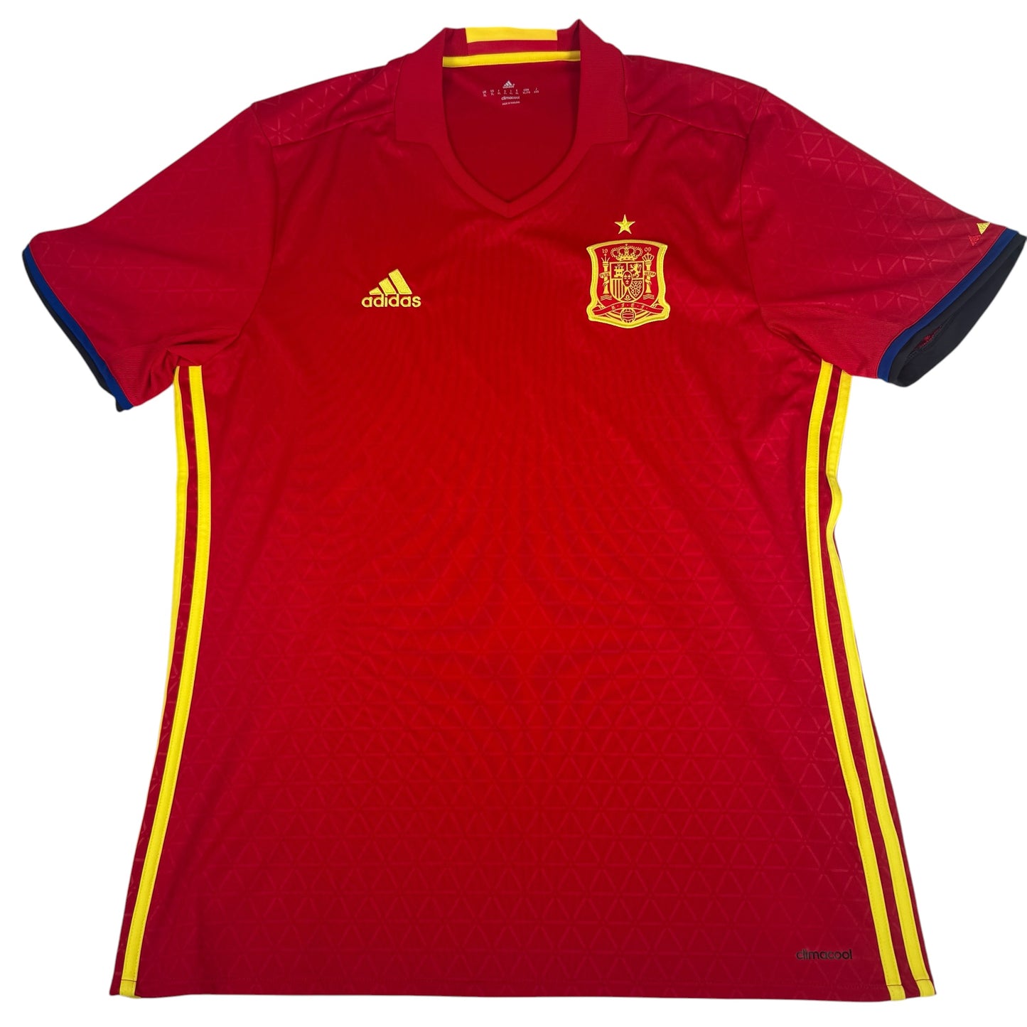 Spain 2016/2017/2018 Home Football Shirt XL – Football Shirt Kingdom