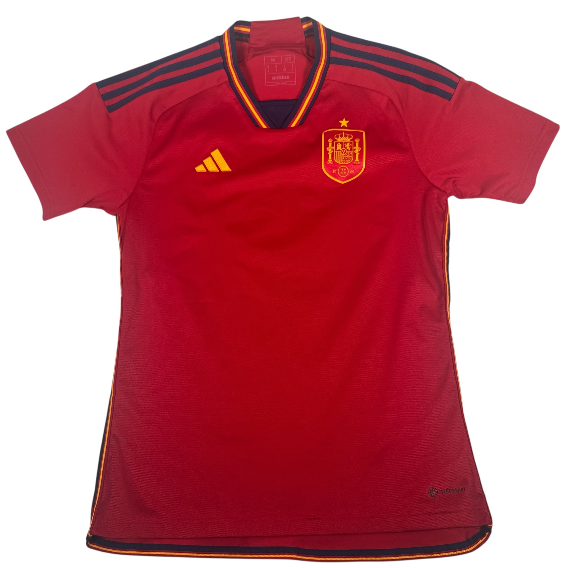 Spain 2022/2023/2024 Home Football Shirt Medium – Football Shirt Kingdom