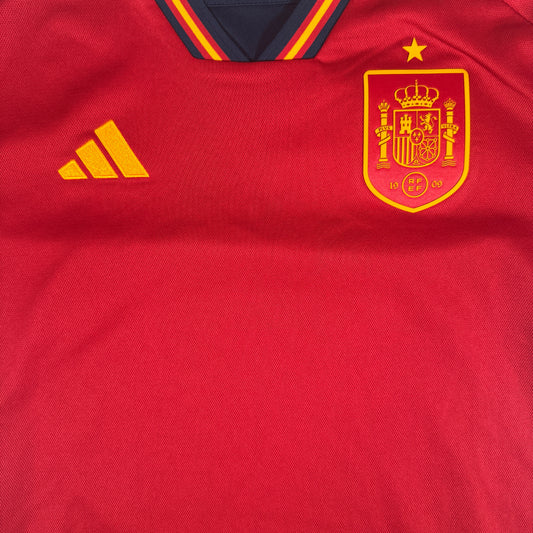 Spain World Cup 2022/2023/2024 Home Football Shirt Medium – Football Shirt Kingdom