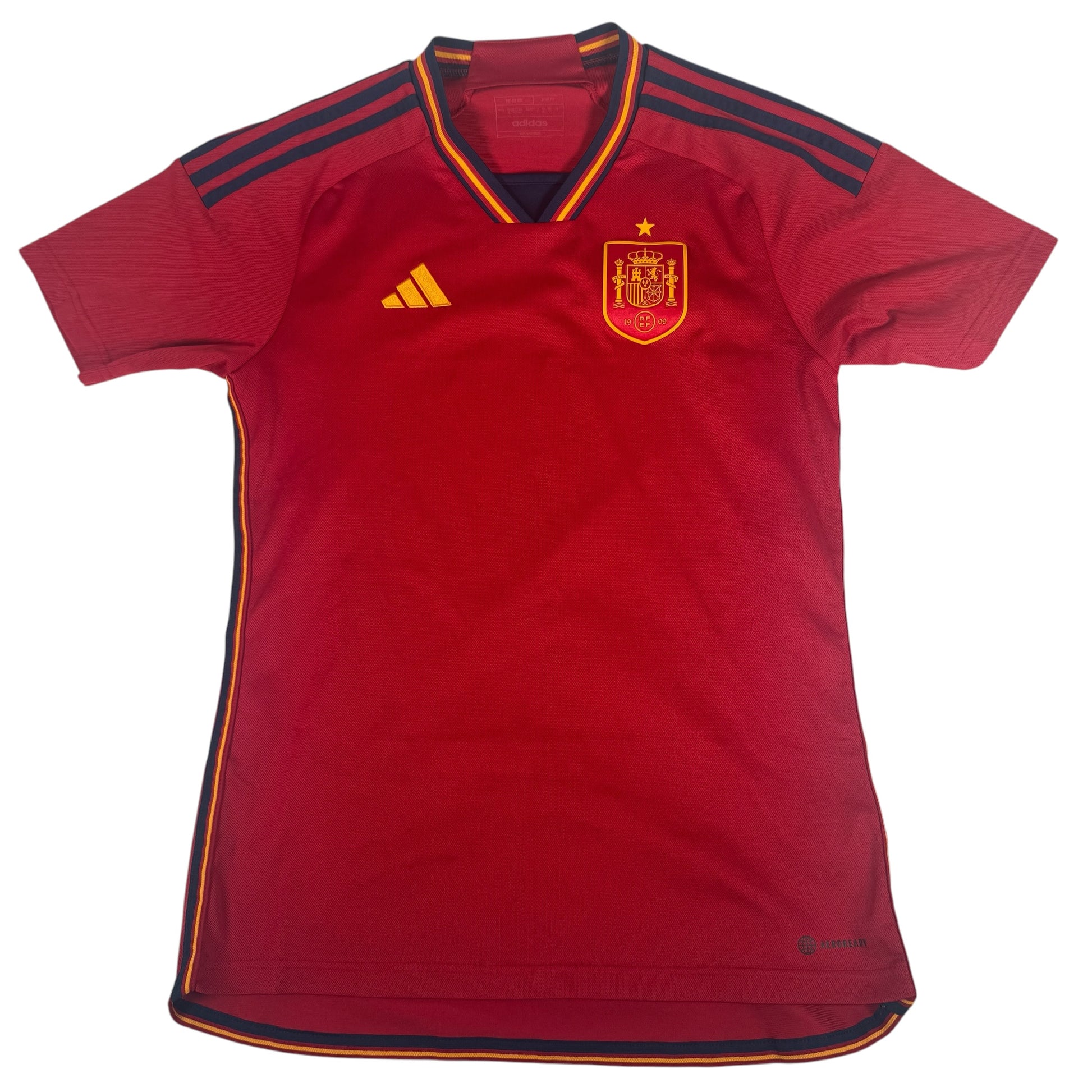 Spain 2022/2023/2024 Home Football Shirt Small – Football Shirt Kingdom