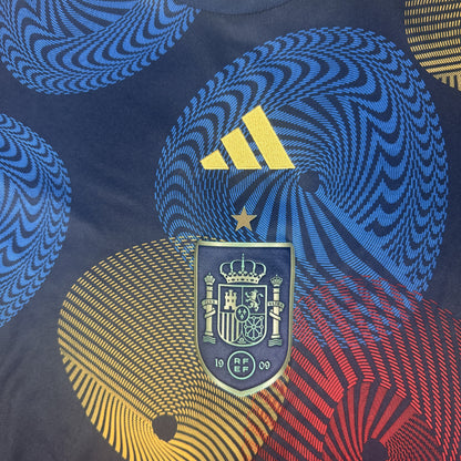 Spain 2022/2023 Training Football Shirt Medium — front close-up