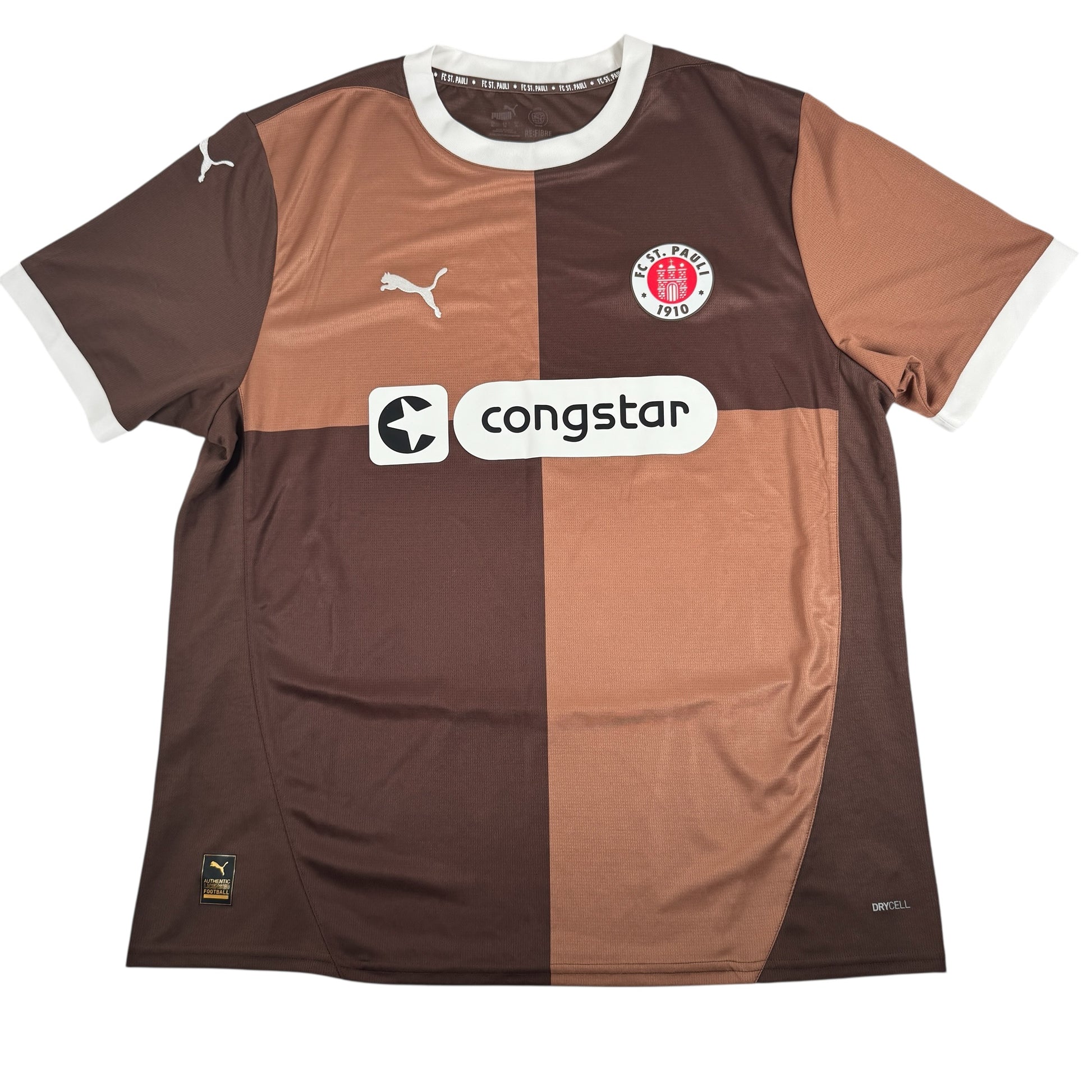 St Pauli 2024/2025 Home Football Shirt XL – Football Shirt Kingdom