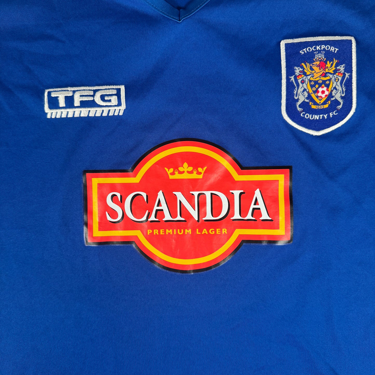 Stockport County 2004/2005/2006 TFG Home Football Shirt Large – Football Shirt Kingdom