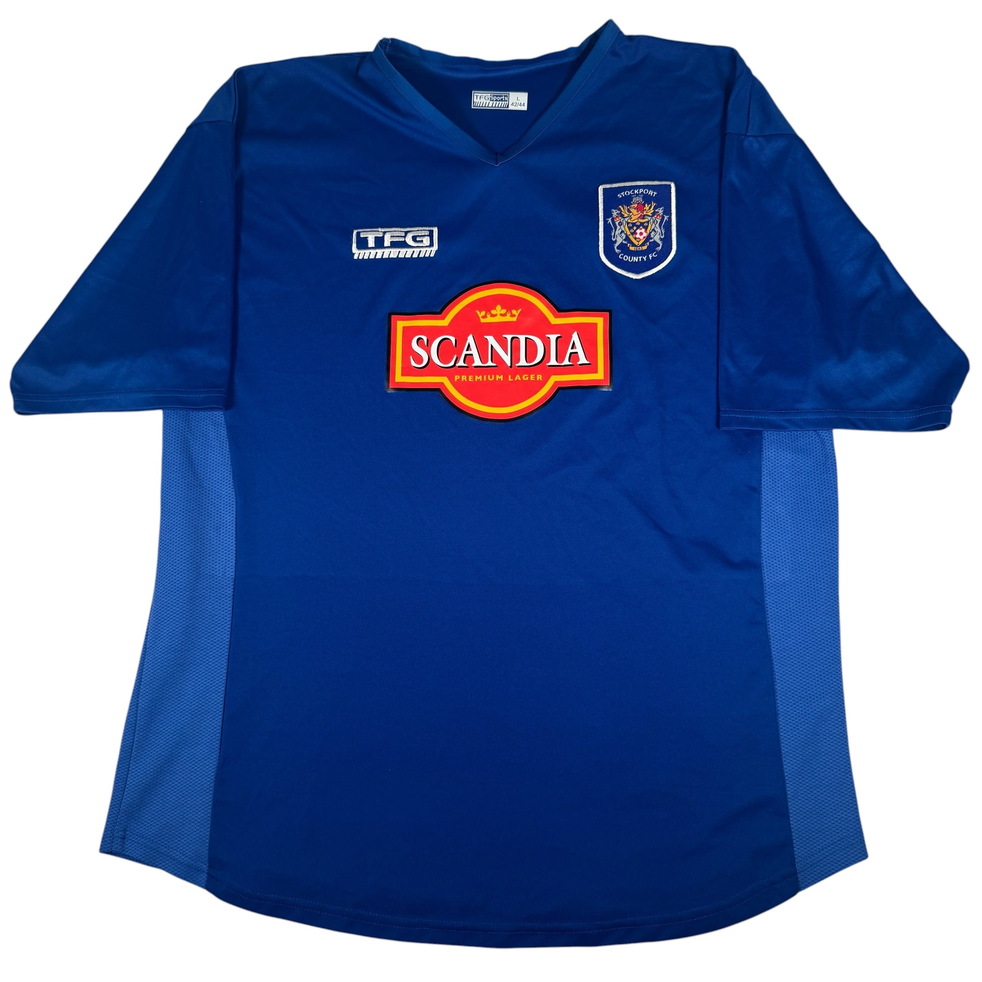 Stockport County 2004/2005/2006 TFG Home Football Shirt Large – Football Shirt Kingdom