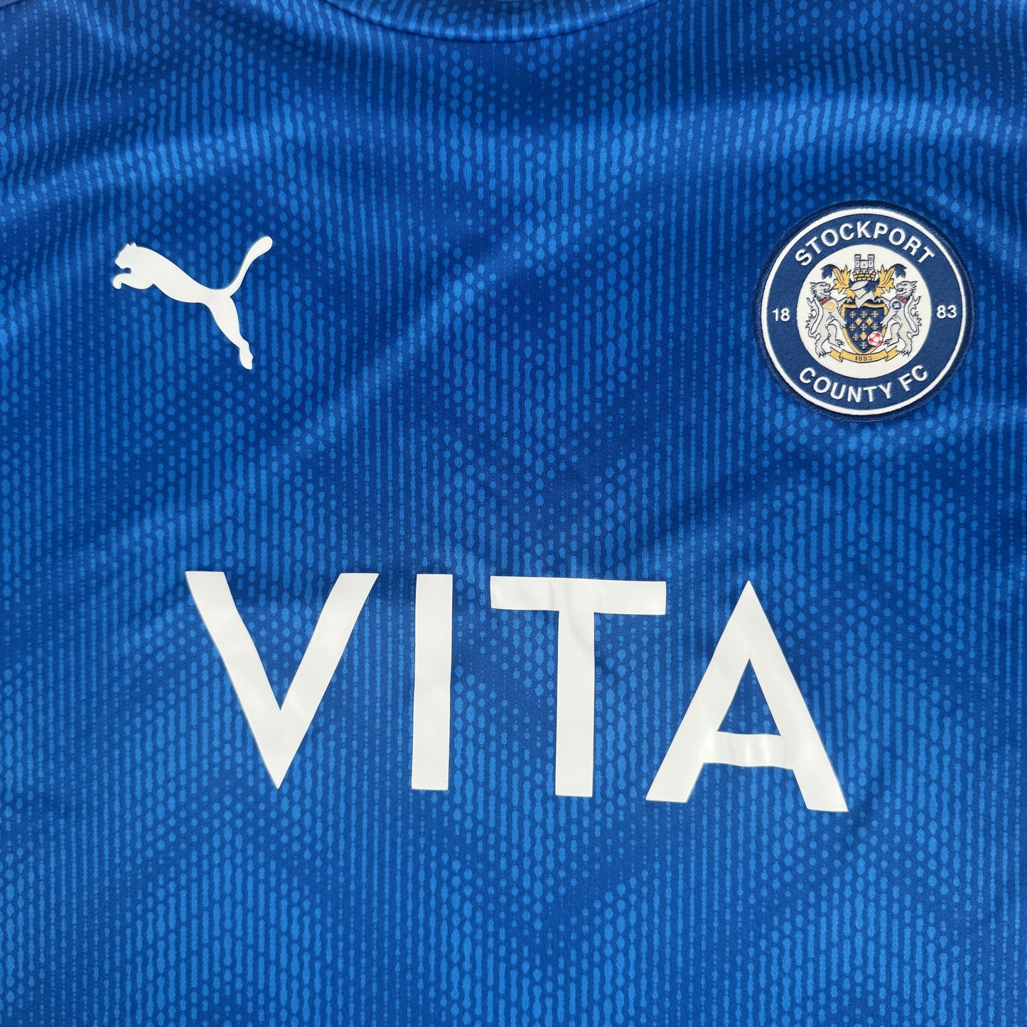 Stockport County 2021/2022 Home Football Shirt Large