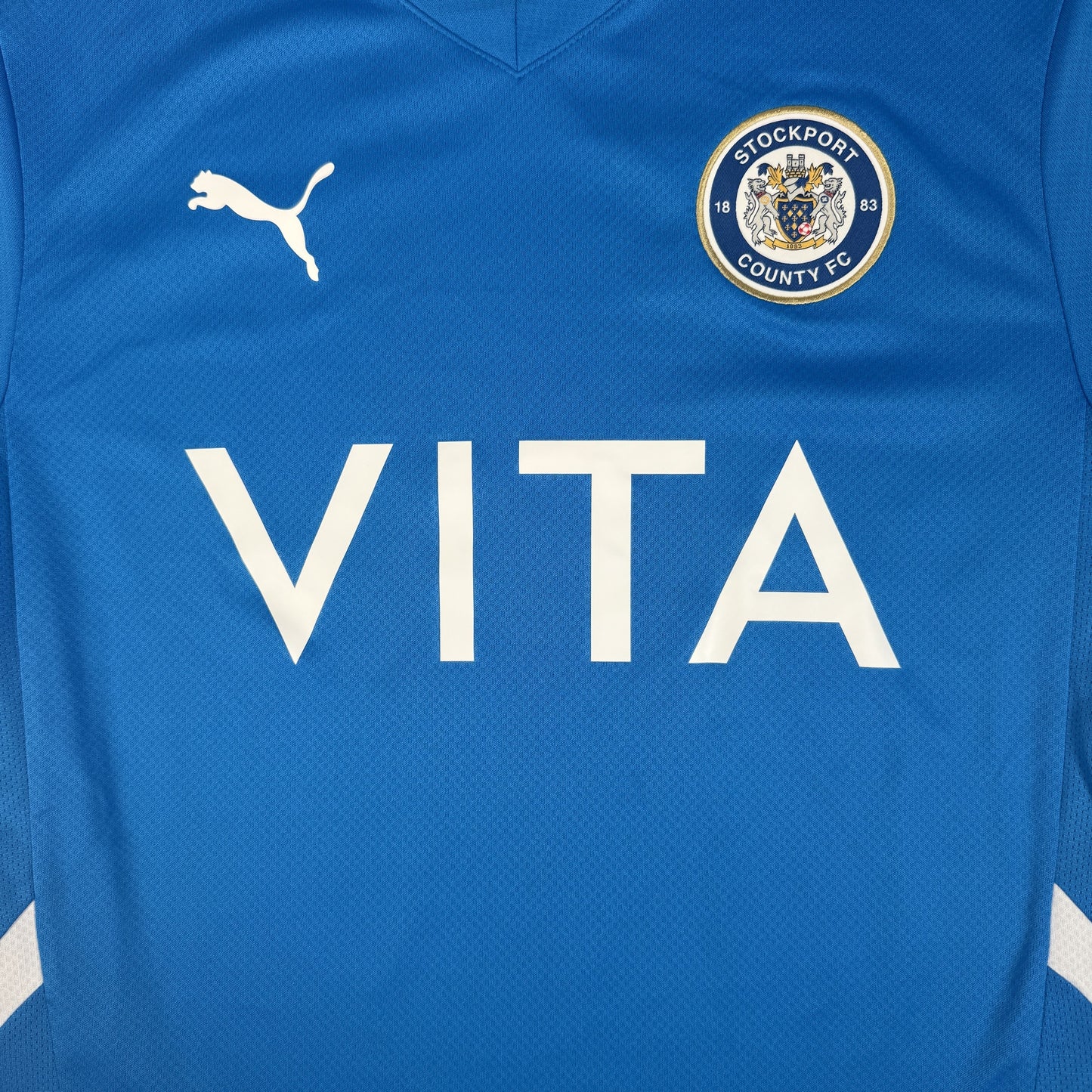 Stockport County 2024/2025 Home Football Shirt Medium