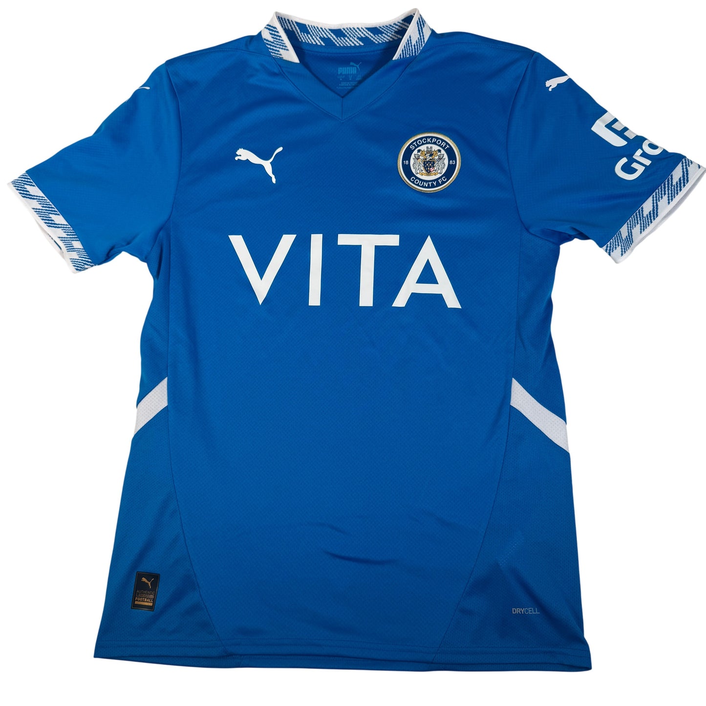 Stockport County 2024/2025 Home Football Shirt Medium