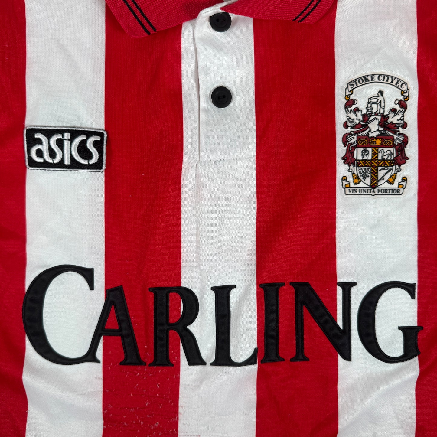 Stoke City 1993/1994/1995 Home Football Shirt Large – Football Shirt Kingdom