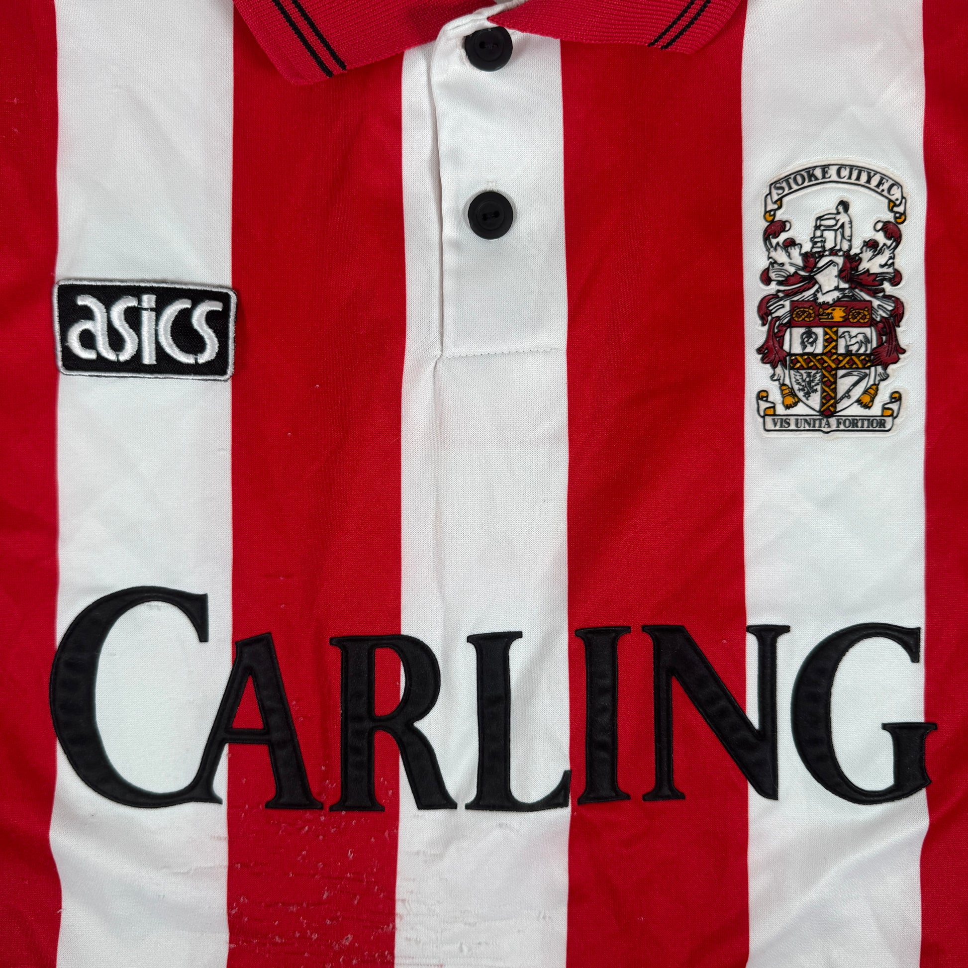 Stoke City 1993/1994/1995 Home Football Shirt Large – Football Shirt Kingdom