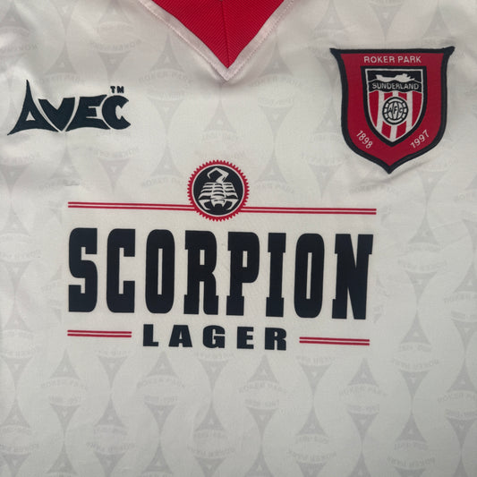Sunderland 1996/1997 Away Football Shirt Small – Football Shirt Kingdom