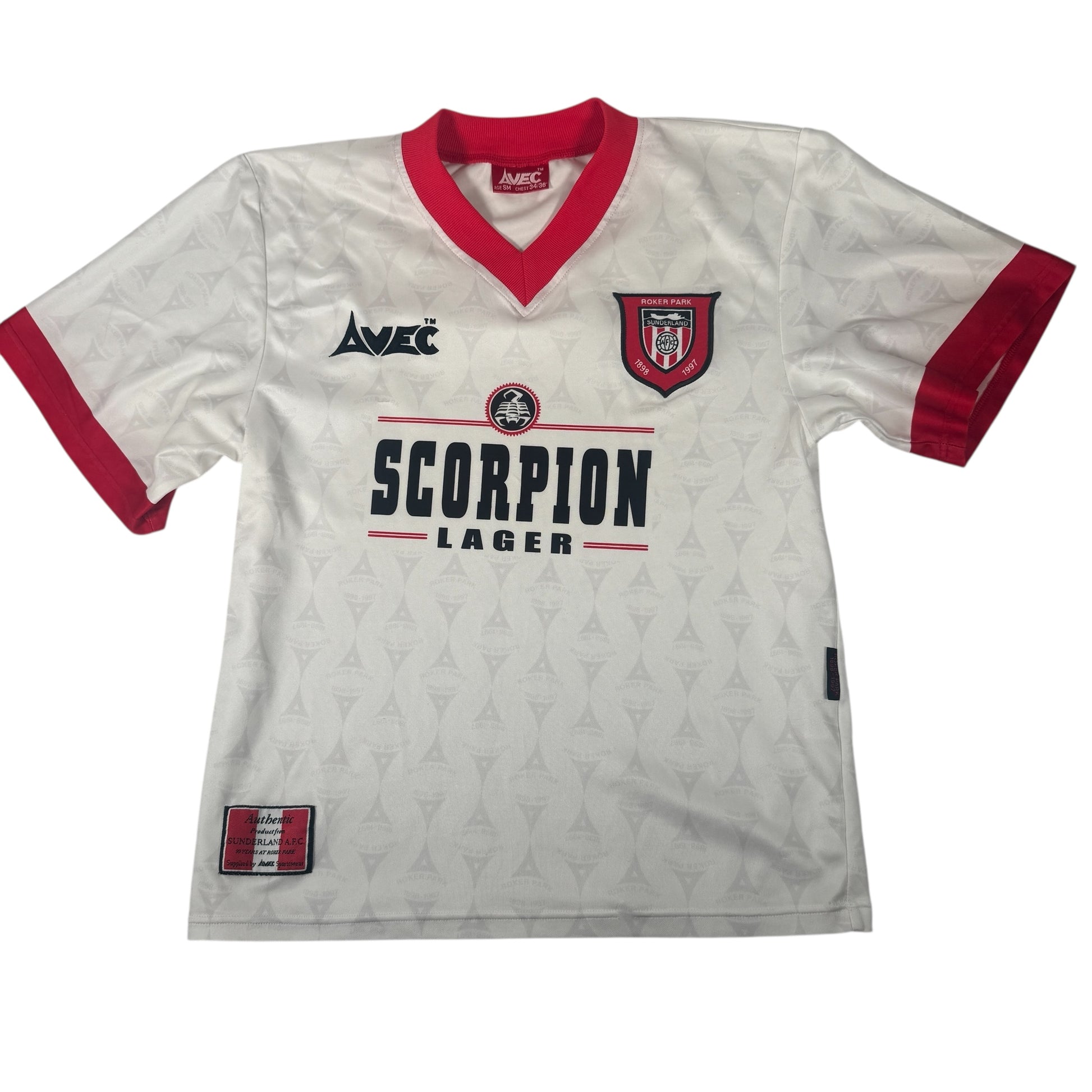 Sunderland 1996/1997 Away Football Shirt Small – Football Shirt Kingdom