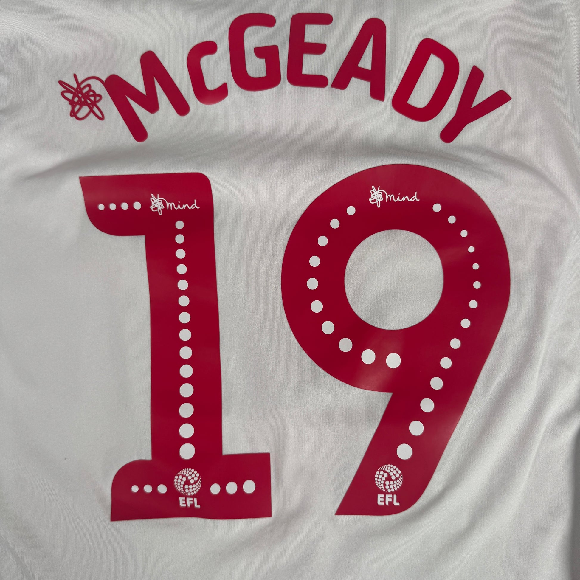 MCGEADY 19 Sunderland 2019/2010 Home Football Shirt Large – Football Shirt Kingdom