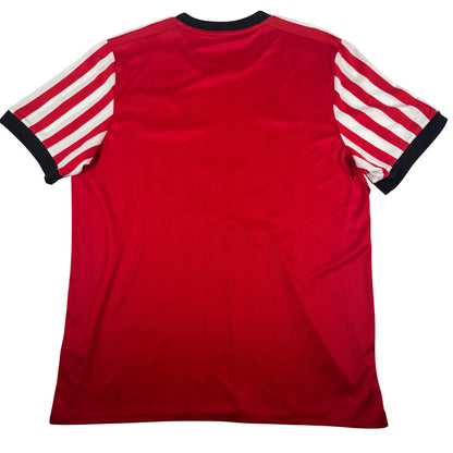 Back of Sunderland 2017/2018 home football shirt, size XL