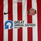 Sunderland 2020/2021 Home Football Shirt 3XL