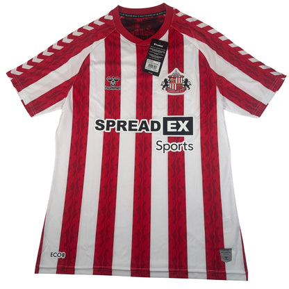 Front of Sunderland 2024/2025 home football shirt, size Medium