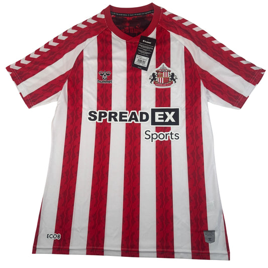 Front of Sunderland 2024/2025 home football shirt, size Medium