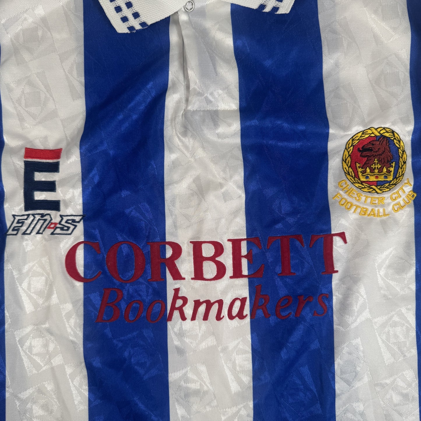 Chester city 1993/1994 Home Football Shirt Large