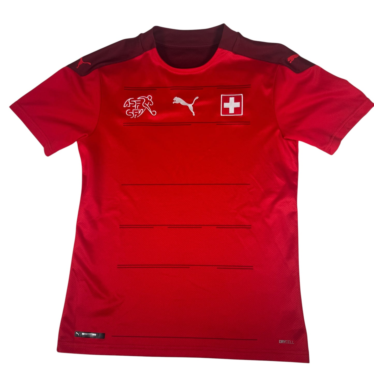 Switzerland 2020/2021 Home Football Shirt Small – Football Shirt Kingdom