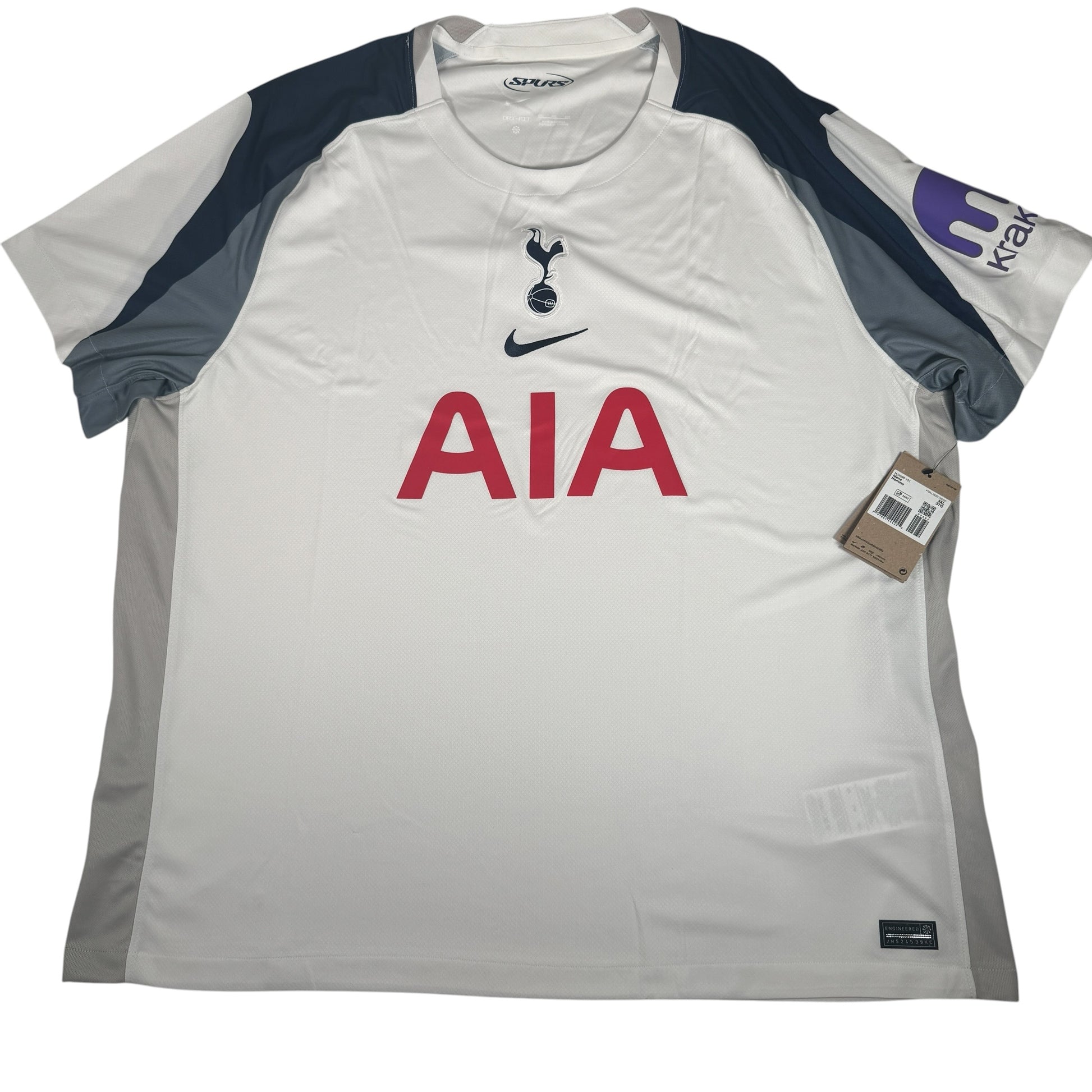 Tottenham Hotspur 2025/2026 Home Football Shirt 3XL BNWT – Football Shirt Kingdom