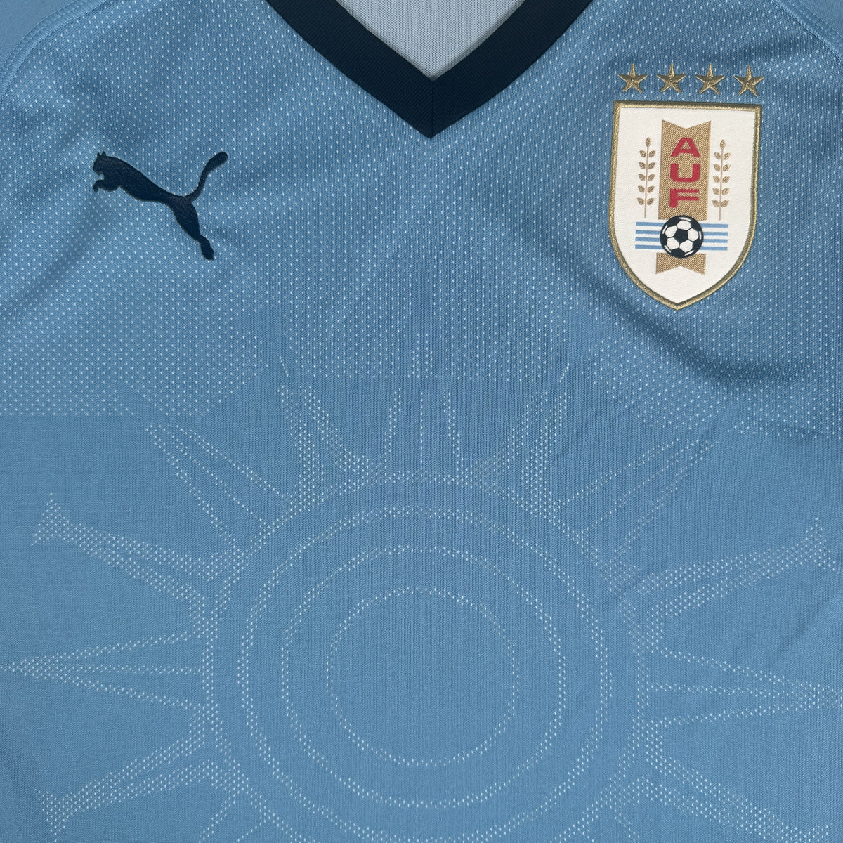 Uruguay 2018/2019 Home Football Shirt Medium
