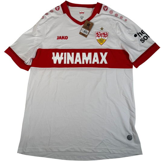 Front of VfB Stuttgart 2024/2025 home football shirt, size Large