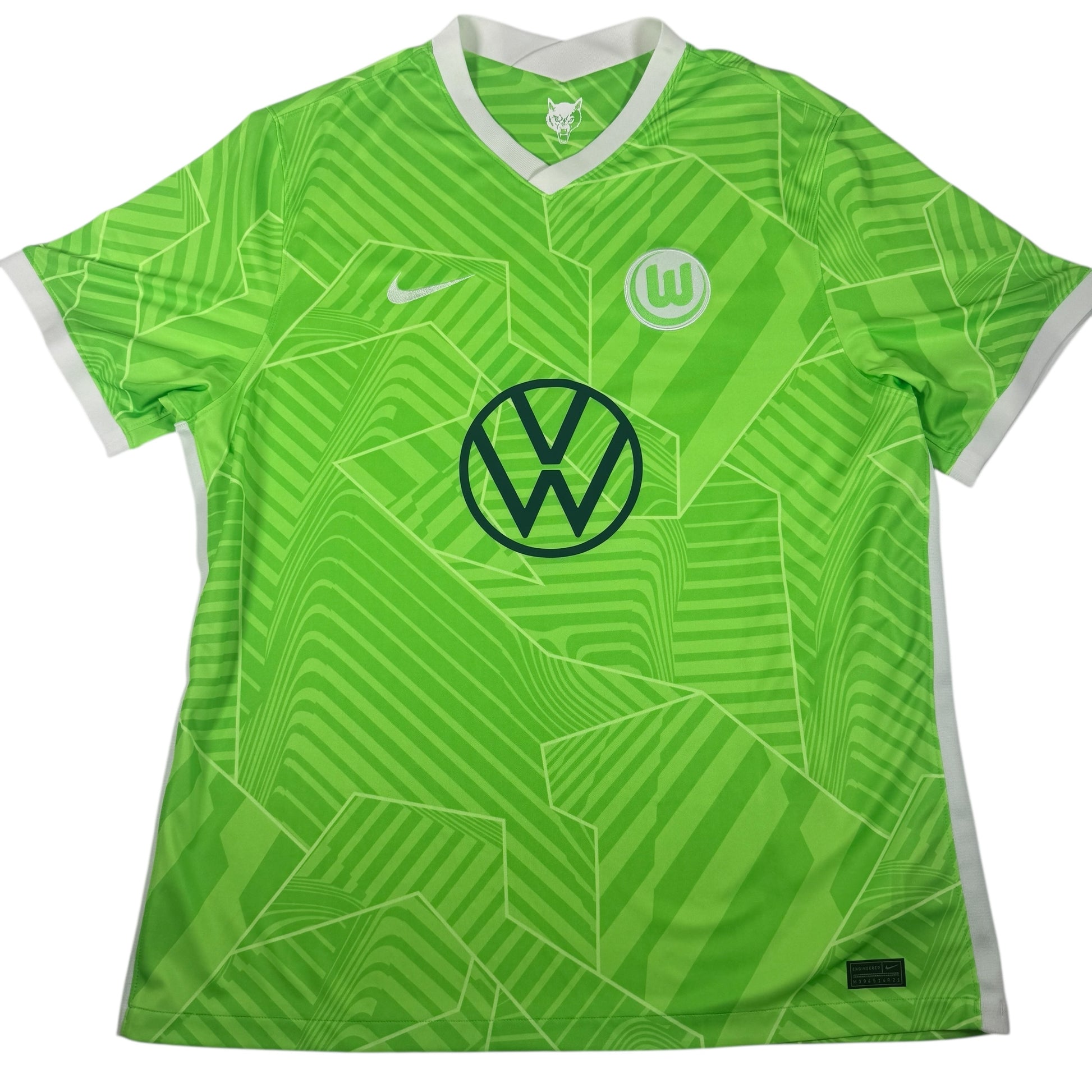 VFL Wolfsburg 2021/2022 Home Football Shirt 2XL XXL – Football Shirt Kingdom