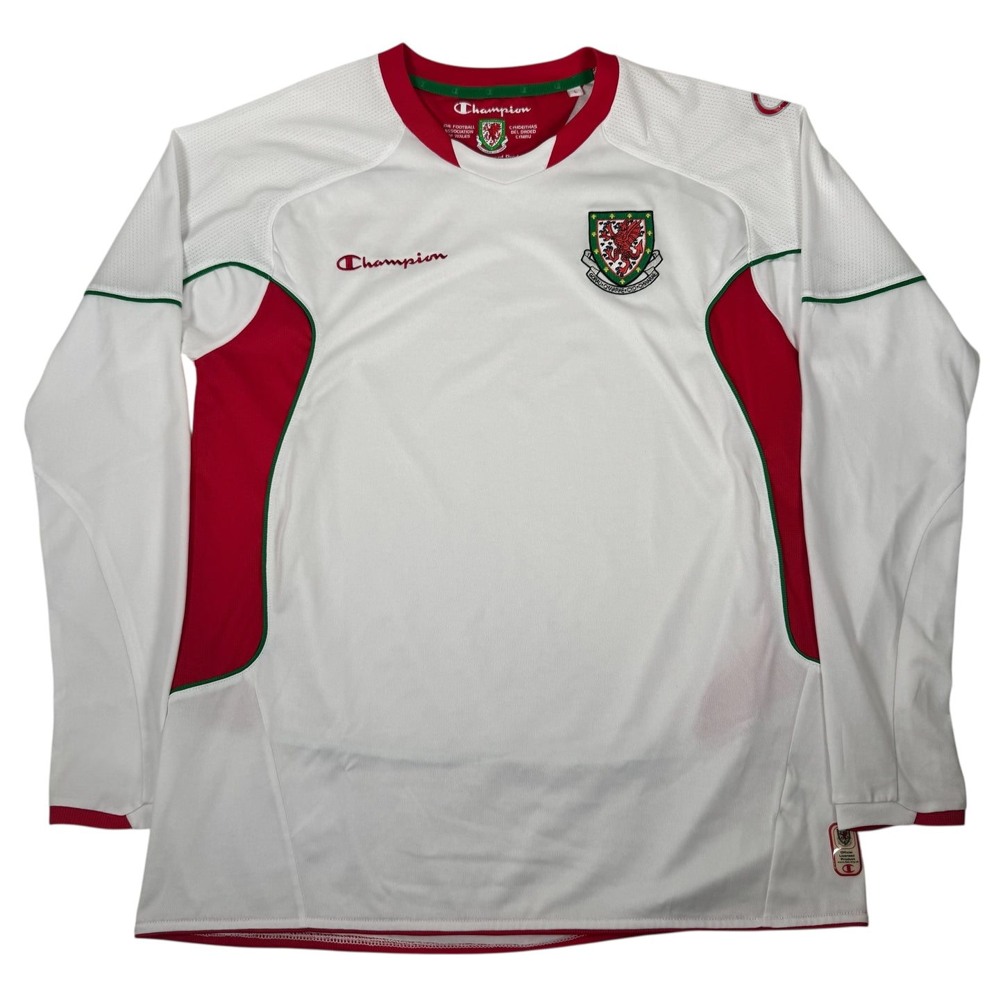 Wales 2008/2009/2010 Away Long Sleeve Football Shirt Large – Football Shirt Kingdom