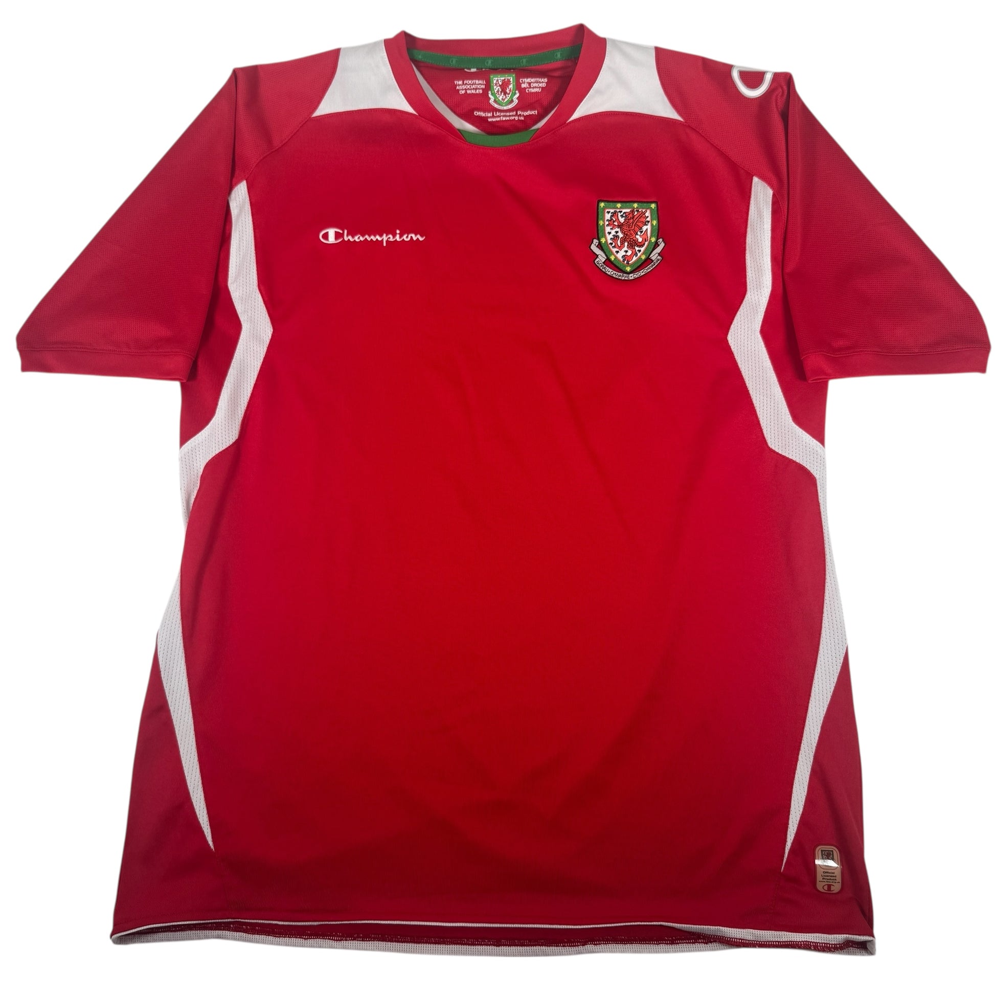 Wales 2008/2009/2010 Home Football Shirt XXL 2XL – Football Shirt Kingdom