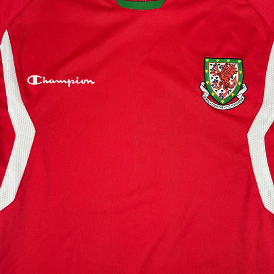 Wales 2008/2009/2010 Home Football Shirt Small – Football Shirt Kingdom