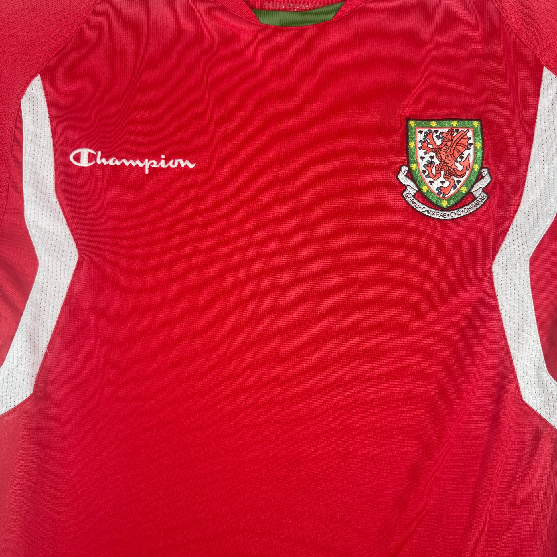 Wales 2008/2009/2010 Home Football Shirt Small – Football Shirt Kingdom