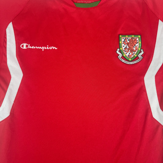 Wales 2008/2009/2010 Home Football Shirt Small – Football Shirt Kingdom
