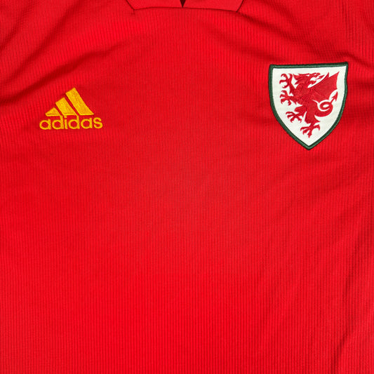 Wales 2020/2021/2022 Home Football Shirt Medium – Football Shirt Kingdom