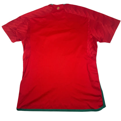 Back of Wales 2022/2023/2024 home football shirt, size XL