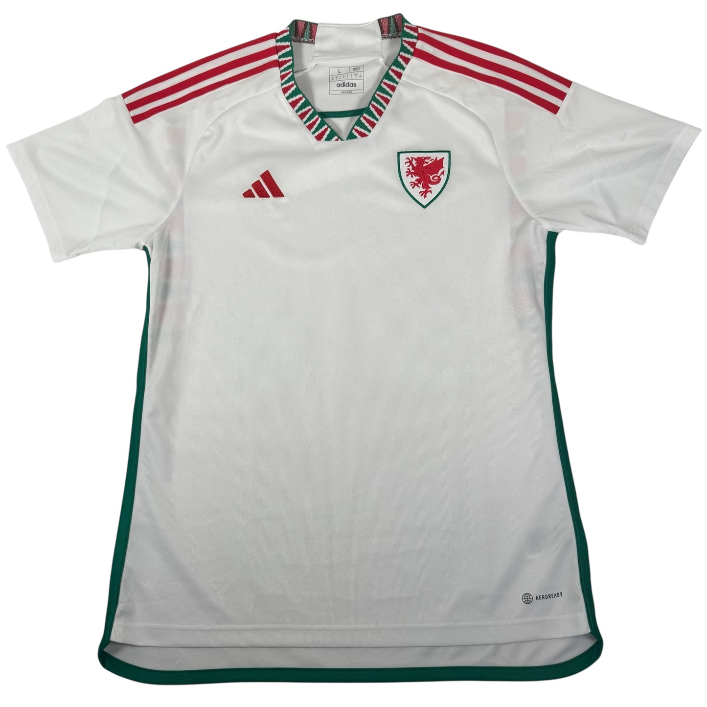 Wales 2022/2023/2024 Away Football Shirt Large – Football Shirt Kingdom