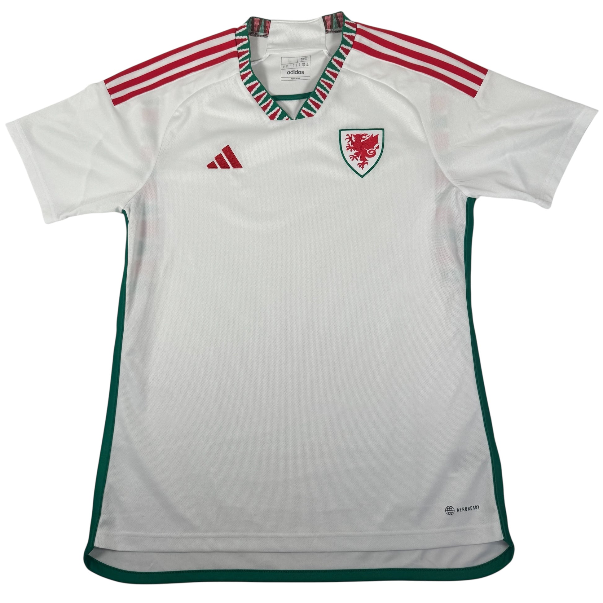 Wales 2022/2023/2024 Away Football Shirt Large – Football Shirt Kingdom