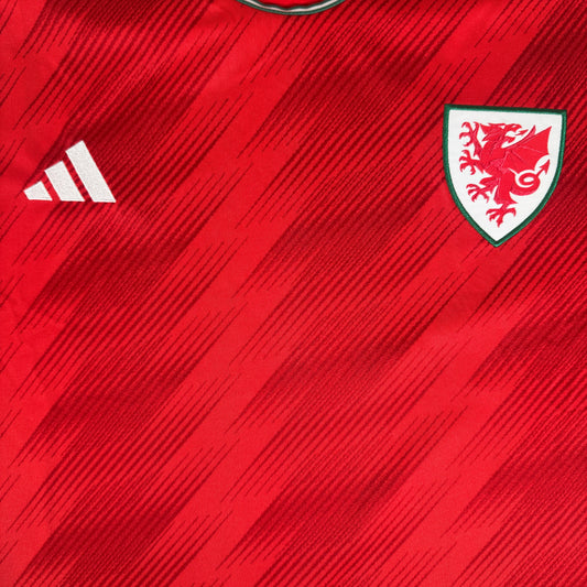 Wales 2022/2023/2024 Home Football Shirt 3XL – Football Shirt Kingdom