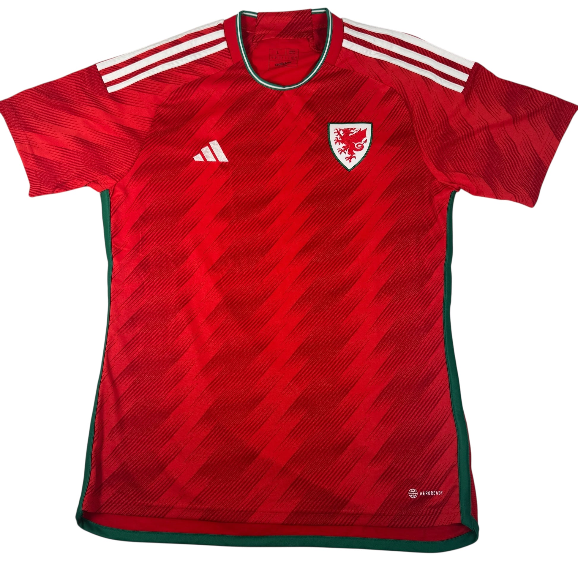 Wales 2022/2023 Home Football Shirt Large – Football Shirt Kingdom