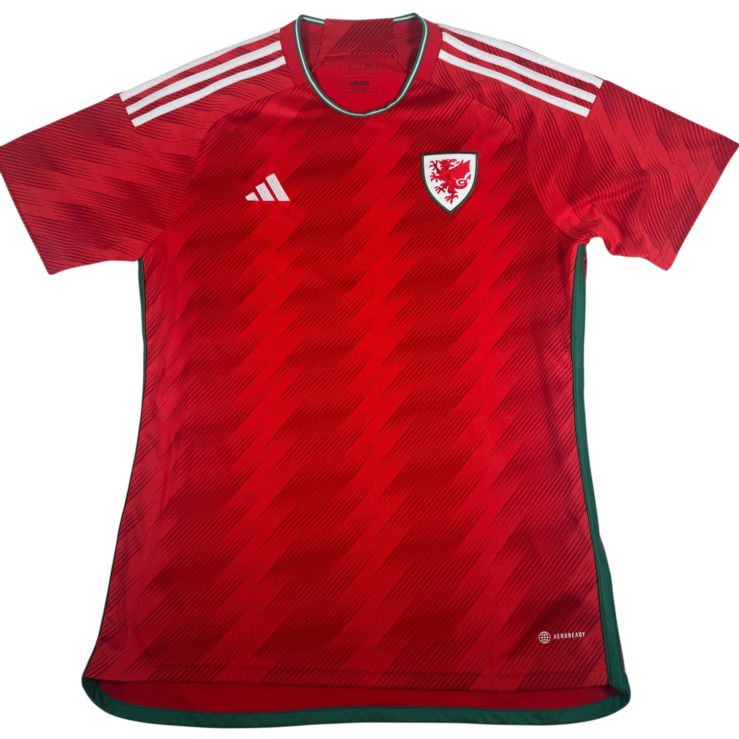 Wales 2022/2023/2024 Home Football Shirt Large – Football Shirt Kingdom