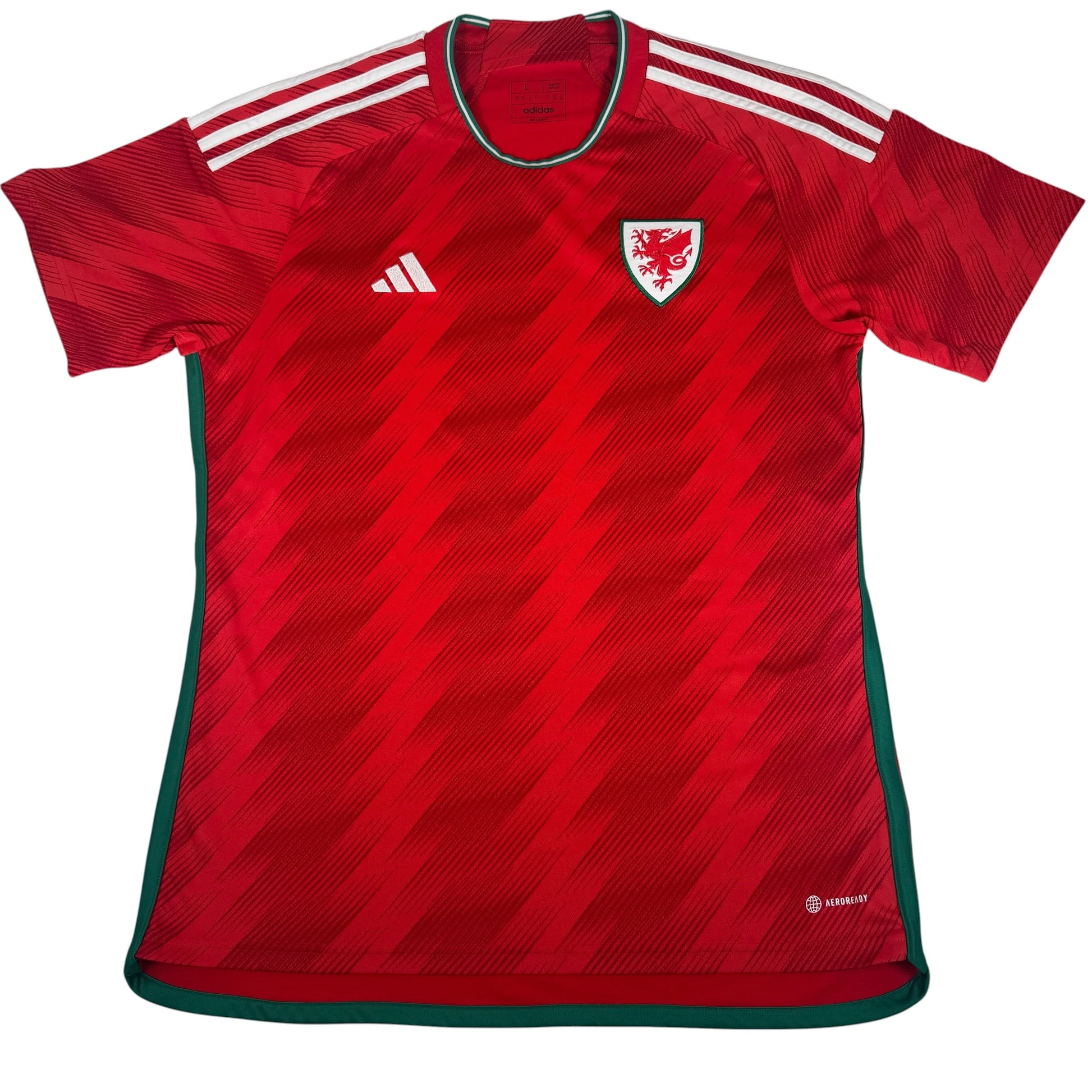 Wales 2022/2023/2024 Home Football Shirt Large – Football Shirt Kingdom