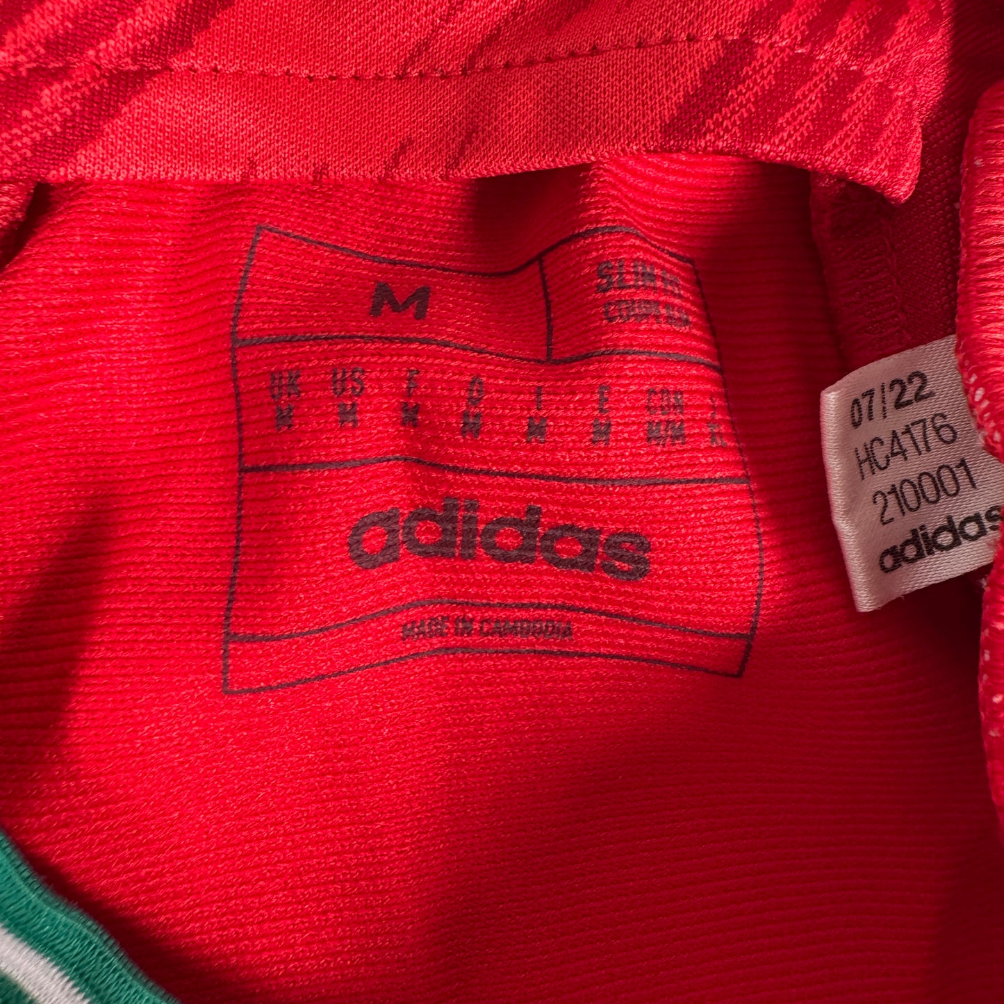 Wales 2022/2023/2024 Home Football Shirt Medium – Football Shirt Kingdom