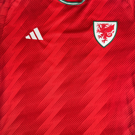 Wales 2022/2023/2024 Home Football Shirt Medium – Football Shirt Kingdom