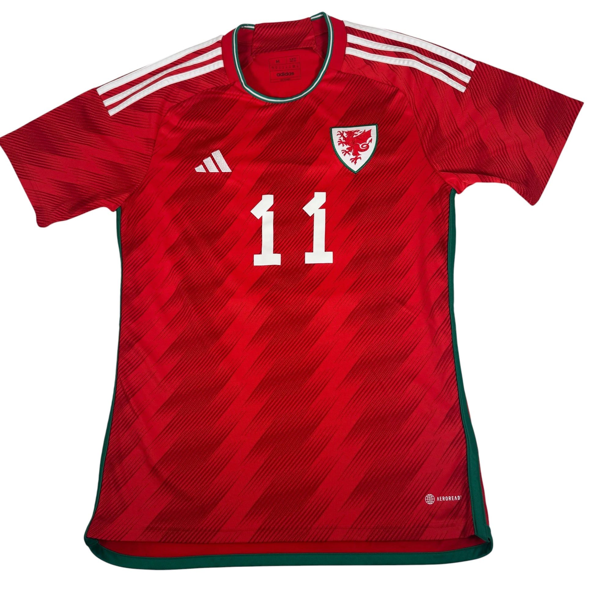 BALE 11 Wales 2022/2023/2024 Home Football Shirt Medium – Football Shirt Kingdom