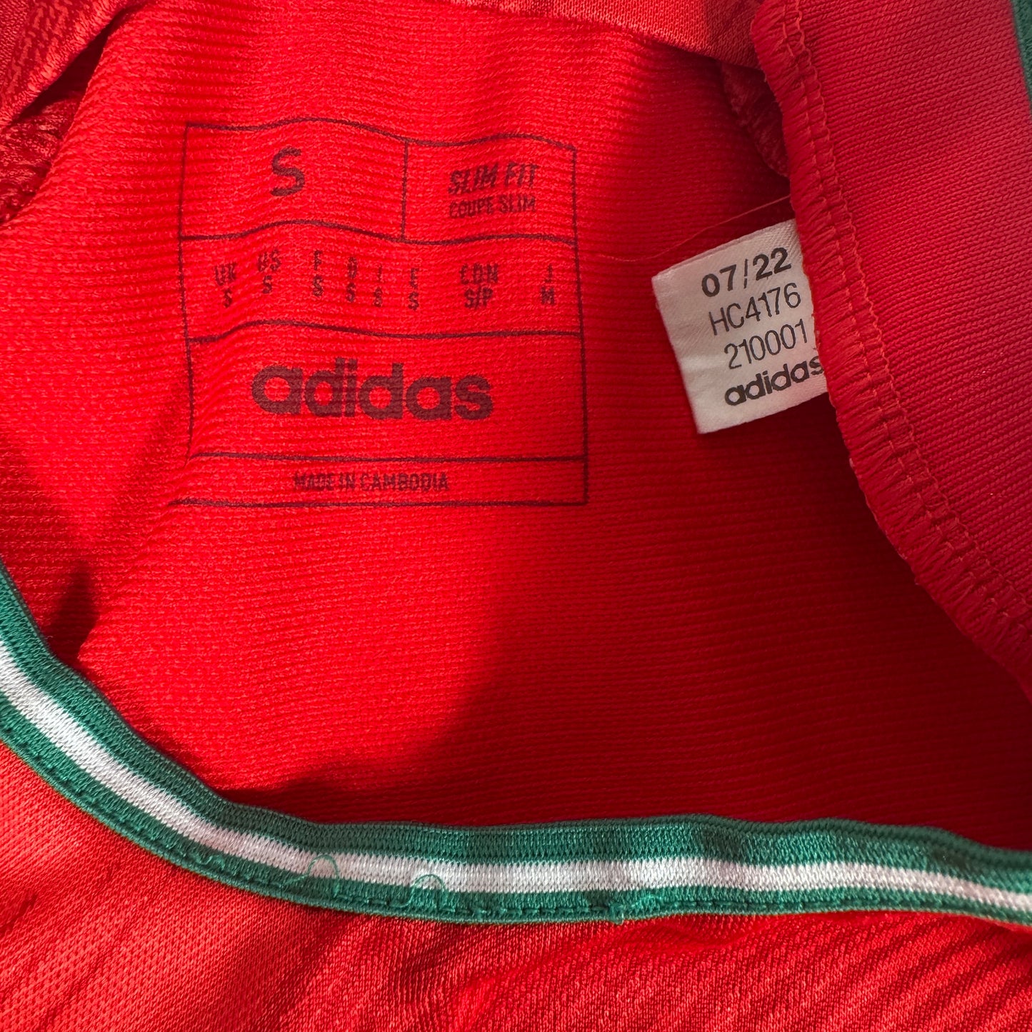 Wales 2022/2023/2024 Home Football Shirt Small – Football Shirt Kingdom