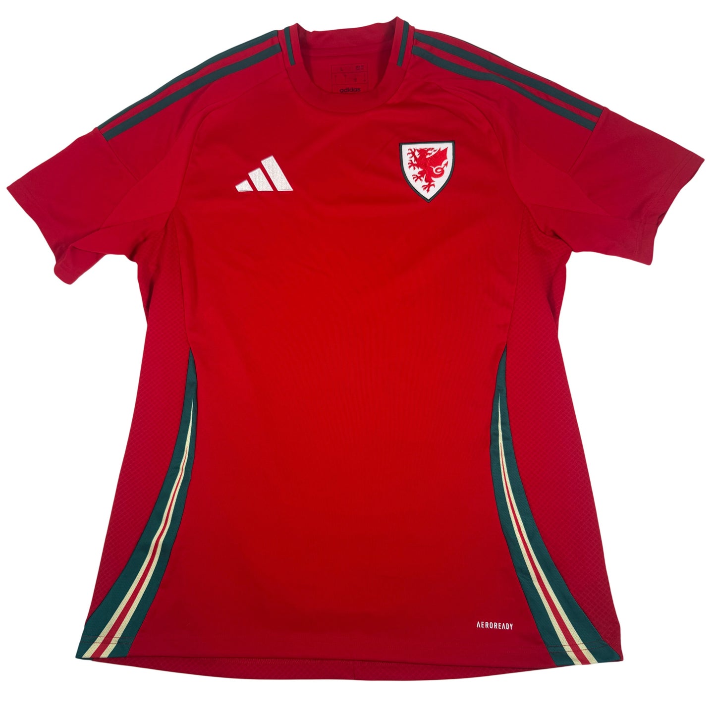 Wales 2024/2025/2026 Home Football Shirt Large