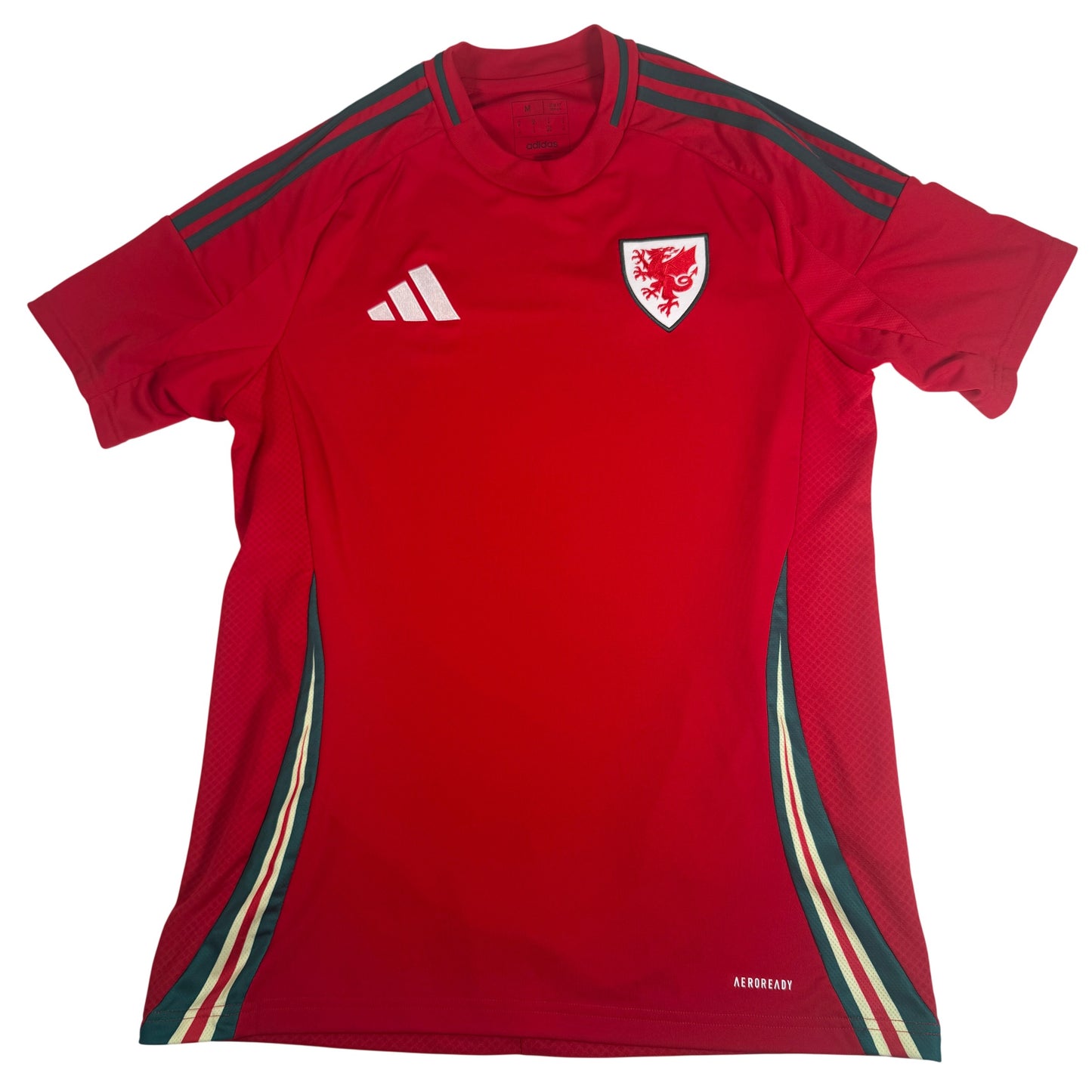 Wales 2024/2025/2026 Home Football Shirt Medium