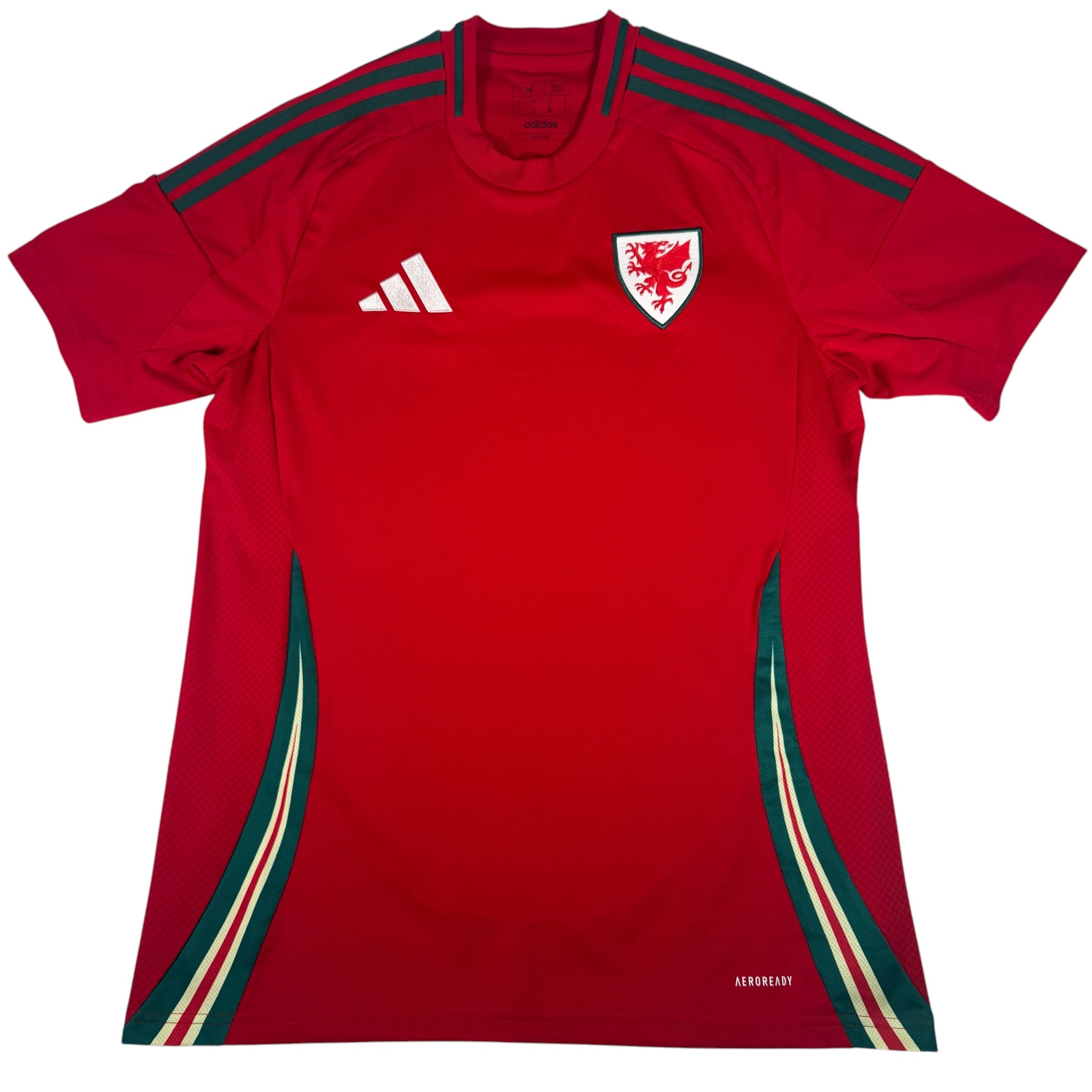 Wales 2024/2025/2026 Home Football Shirt Medium – Football Shirt Kingdom