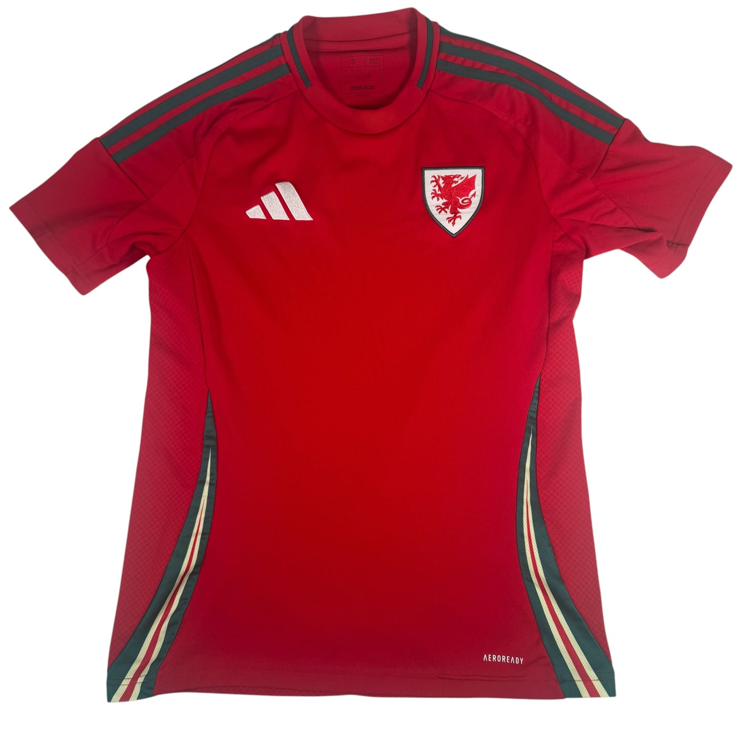 Wales 2024/2025/2026 Home Football Shirt Small – Football Shirt Kingdom