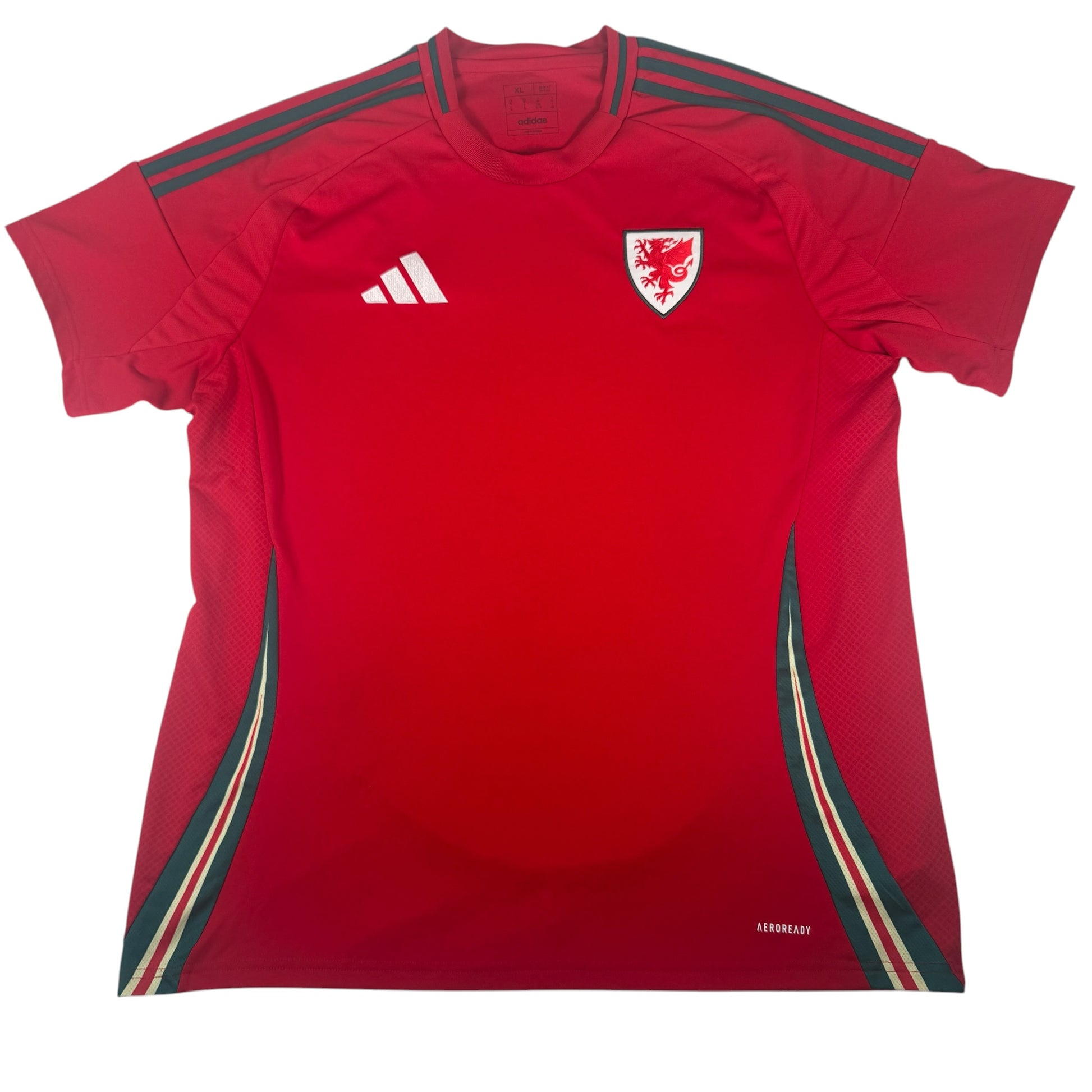 Wales 2024/2025/2026 Home Football Shirt XL – Football Shirt Kingdom