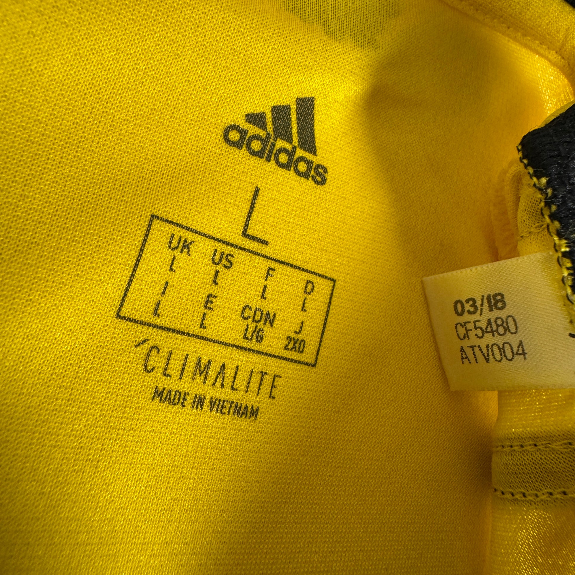 Watford 2018/2019 Home Football Shirt Large – Football Shirt Kingdom